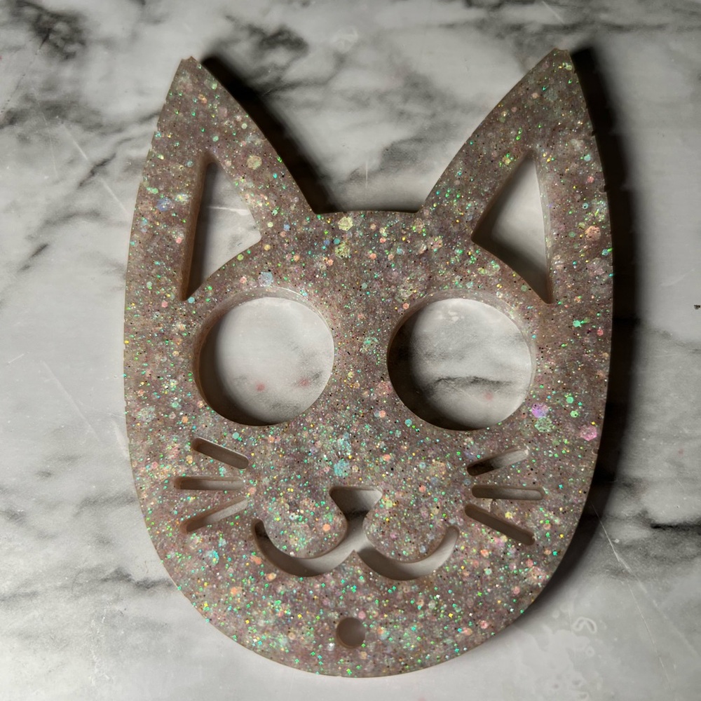 Cat keychain self defense (Lavender Haze)-NEW